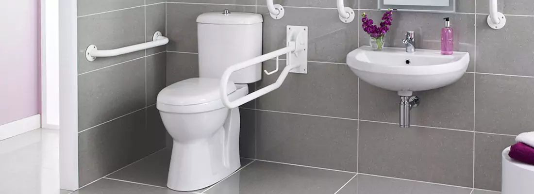 Modern Handicap Bathroom Solutions with Safety Features in South Bradenton, FL