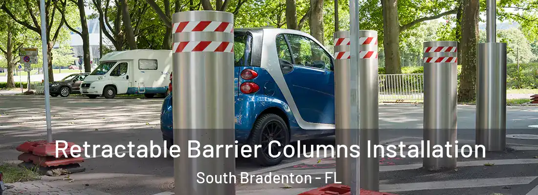  Retractable Barrier Columns Installation South Bradenton - FL